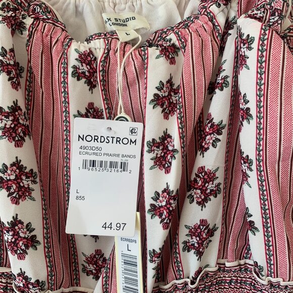 NWT Nordstrom Floral Maxi Dress - Picture 2 of 5